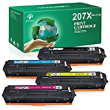 GREENSKY 207X Cartouche de Toner Compatible pour HP 207X 207A pour HP Color Laserjet Pro MFP M283fdw M283fdn M282nw M255dw ...