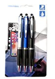 GRUNDIG Lot de 3 stylets 2 en 1 et stylos à bille pour Android et iPhone