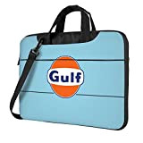 Gulf Racing Laptop Bag Computer Shoulder Messenger Case Sleeve Briefcase for Men Women, Business Travel College School