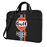 Gulf Racing Laptop Bag Computer Shoulder Messenger Case Sleeve Briefcase for Men Women, Business Travel College School