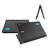 Gumdrop SlimTech Conçu pour ordinateur portable Acer Chromebook Spin 511 (R752TN) pour étudiants, éducation, enfants, école, Noir, absorption des chocs, ...