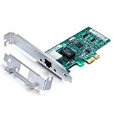 H!Fiber.com Scheda di Rete Gigabit PCIE Express per Intel EXPI9301CT - 82574L Chip, Single RJ45 Porte, 1Gb NIC Ethernet LAN ...