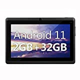 Haipky 7 Pouces Google Android 11.0 Tablette PC, 2GB RAM 32GB ROM, Quad Core, Double Caméras, 1024x600 Écran HD, WiFi, ...