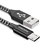 HAKUSHA Câble Micro USB, [3M] 3A Charge Rapide Câble Android Durable Câble de Chargeur de Téléphone Mobile en Nylon pour ...