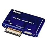 Hama Lecteur USB 2.0 "35en1" (USB, lecteur cartes multiples, Lecteur de carte SD, SDHC, SDXC, Type I / II CF, ...
