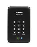 Hamlet HEXD25U3KK Boîtier pour Disque Dur 2,5" USB 3.0 Crypté Combinaison jusqu'à 12 Chiffres et sécurité AES256 bit