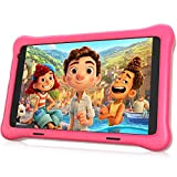 HAPPYBE Tablette Enfants, 8 inch Android 11 Kid Tablettes, Écran Tactile HD, 2GB RAM 32GB ROM, avec WiFi Bluetooth, Quad ...