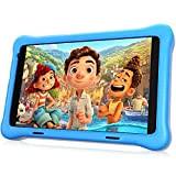 HAPPYBE Tablette Enfants, 8 inch Android 11 Kid Tablettes, Écran Tactile HD, 2GB RAM 32GB ROM, avec WiFi Bluetooth, Quad ...