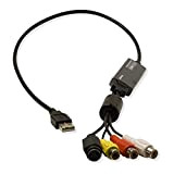 Hauppauge 610 USB-Live 2 Numériseur vidéo analogique et Appareil de Capture vidéo Noir/Blanc
