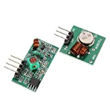 HDigiWorld WL RF Module Émetteur+Récepteur Télécommande Pour Arduino/ARM/MCU ASK 433Mhz