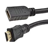 HDMI 2,0 d'extension Rallonge Cordon Haute Vitesse 4K UHD TV Mâle vers Femelle câble 0,5 m [0.5 mètre/0,5m]