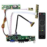 HDMI VGA AV USB Carte LCD pour écran LCD 18,4" 1920x1080 LTN184HT03-001 N184H4-L03 30 Broches 2CCFL,for LTN184HT01-A01 1080P 30P LCD ...