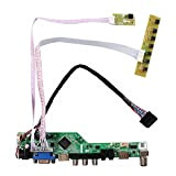 HDMI VGA AV USB LCD Carte de contrôle compatible avec écran LCD 17.3" LP173WD1 B173RW01 LTN173KT01-A01 N173FGE-L21 N17306-L02 1600x900 40 ...