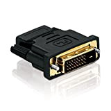 HDSupply HA010 Adaptateur DVI - HDMI (DVI-D mâle (24 + 1) vers HDMI femelle (19pol)), noir