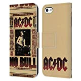 Head Case Designs sous Licence Officielle AC/DC ACDC Aucun Taureau Art D'Album Coque en Cuir à Portefeuille Compatible avec Apple ...