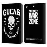 Head Case Designs sous Licence Officielle Activision Call of Duty Warzone Crâne du Goulag Noir Et Blanc Coque en Cuir ...