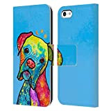 Head Case Designs sous Licence Officielle Duirwaigh Boxer Dog Animaux Coque en Cuir à Portefeuille Compatible avec Apple iPhone 5c