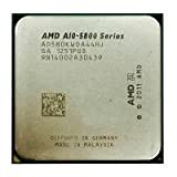 Hegem Processeur d'unité Centrale AMD A10-Series A10 5800K A10 5800 quadricœur AD580KWOA44HJ/AD580BWOA44HJ 0 Prise FM2 sans Ventilateur