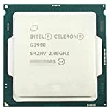 Hegem Processeur Intel Celeron G3900 G3900 2 Mo de Cache 2,80 GHz LGA1151 processeur de Bureau Double cœur Peut fonctionner
