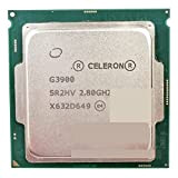 HERAID CPU Celeron G3900 2.8GHz 2M Cache Processeur CPU Dual-Core SR2HV LGA1151 Plateau Performances puissantes, Laissez Votre Ordinateur