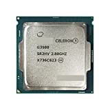 HERAID CPU Processeur Celeron G3900 2,8 GHz Double cœur Double Thread 51 W LGA 1151 Performances puissantes, Laissez Votre Ordinateur