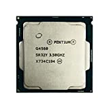 HERAID CPU Processeur d'unité Centrale Pentium G4560 3,5 GHz Double cœur à Quatre Fils 54 W LGA 1151 Performances puissantes, ...