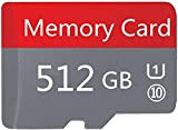 High Speed 512GB Micro SD Card Designed for Android Smartphones, Tablets Class 10 SDXC Memory Card with Adapter(512GB-BG2)…