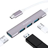 Hoppac Hub USB C 4 en 1 Adaptateur Multi-Port USB C avec 1 Ports USB 3.0,3 Port USB 2.0 USB ...