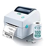 HotLabel Imprimante thermique 4 x 6 - Imprimante thermique pour bureau - Label Home Business - Pour DHL FedEx, Amazon, ...