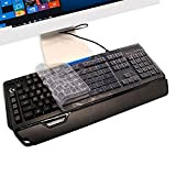 Housse de clavier pour Logitech G910 Orion Spectrum RGB filaire mécanique pour gaming Logitech G910, accessoires de clavier Logitech G910 ...
