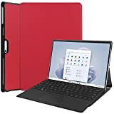 Housse de protection Coque for Microsoft Surface Pro 9 2022 (13 pouces) Tri-Fold Smart Tablet Case, Hard PC Back Shell ...