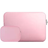 Housse pc Portable/Pochette/Besace/Sacoche Manche Sac Compatible pour Ordinateur Portable (15 Pouces,Pink)