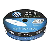 HP CD-R IJ Print 52X 50PK en Vrac 700 Mo