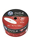 HP DVD en Vrac Lot de 50 pièces en Vrac (Impression IJ).