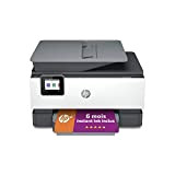 HP OfficeJet Pro 9012e Imprimante tout-en-un Jet d'encre couleur - 6 mois d'Instant ink inclus avec HP+ (A4 Copie Chargeur ...