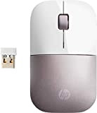 HP Z3700 - Souris Sans Fil Blanc/Rose (USB, 1200 DPI, Ambidextre)