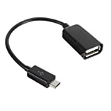 HQ-CLOUD Câble USB HOST / OTG Adaptateur Noir pour Samsung Galaxy S2 / S3 / S4 / note / note ...