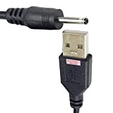 HT ImEx - Bloc d'alimentation USB - Câble de charge - Compatible avec câble de charge USB pour tablette Asteroid ...