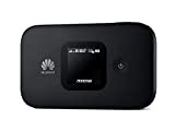 HUAWEI Hotspot Mobile E5577-320 4G LTE Wi-FI, jusqu'à 150 Mbit/s, 51071TQC Noir