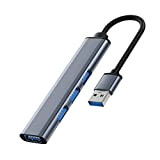 Hub USB Adaptateur multiport USB 4 en 1 avec 1 Port USB 3.0 hubs USB 3 Ports USB 2.0 pour ...