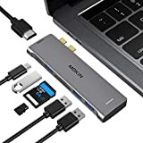 Hub USB C, Adaptateur for MacBook Air M1 MacBook Pro 2021/ 2020/ 2019/ 2018, 7 en 2 Adaptateur Mac avec ...