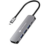 Hub USB C HDMI Adaptateur USB C vers USB 3.0 x 3, Type C 100W PD Port de Recharge, HDMI ...