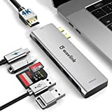 Hub USB C HDMI, WAVLINK Adaptateur MacBook Air/Pro, avec Thunderbolt 3 USB C, HDMI 4K@60Hz, USB 3.0, PD 100W, Lecteur ...
