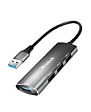 Hub USB, Probuk 4 Ports Adaptateur USB avec 1 USB 3.0 5Gbps et 3 USB 2.0, Ultra Fin USB Hub ...