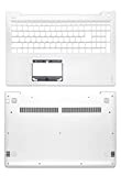 HuiHan Coque de rechange pour Lenovo Ideapad 310S-15 310S-15ISK/IKB 510S-15ISK/IKB Paumrest (Blanc C+D)