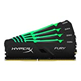HyperX Fury HX424C15FB3AK4/32 Mémoire RAM DIMM DDR4 32GB (Kit 4x8GB) 32GB 2400MHz CL15 1Rx8 RGB