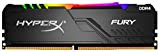 HyperX FURY RGB HX436C18FB4AK4/64 Mémoire 64Go Kit*(4x16Go) 3600MHz DDR4 CL18 DIMM