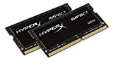 HyperX Impact HX426S15IB2K2/16 Mémoire 16Go Kit*(2x8Go) 2666MHz DDR4 CL15 SODIMM