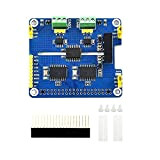 IBest 2-CH Can Hat 2-Channel Isolated Can Bus Expansion Hat Board for Raspberry Pi 4B/3B+/3B/2B/Zero/Zero W,MCP2515 + SN65HVD230 Dual Chips ...