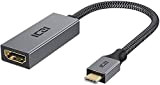 ICZI Adaptateur USB C vers HDMI 4K 30Hz (Thunderbolt 3) ， Aluminium Convertisseur Portable Type-C Compatible avec MacBook Pro/Air，Huawei Pro，Samsung ...